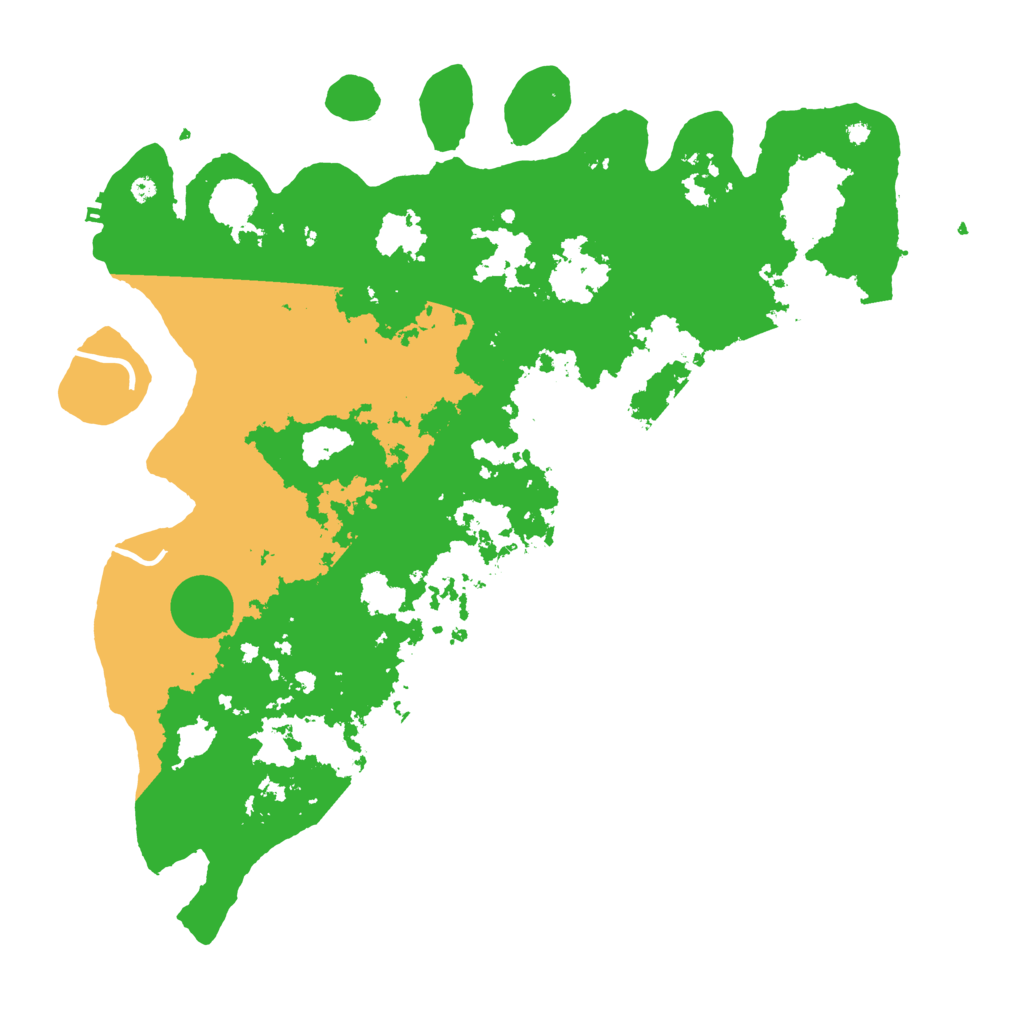 Biome Rust Map: Procedural Map, Size: 4300, Seed: 29113728