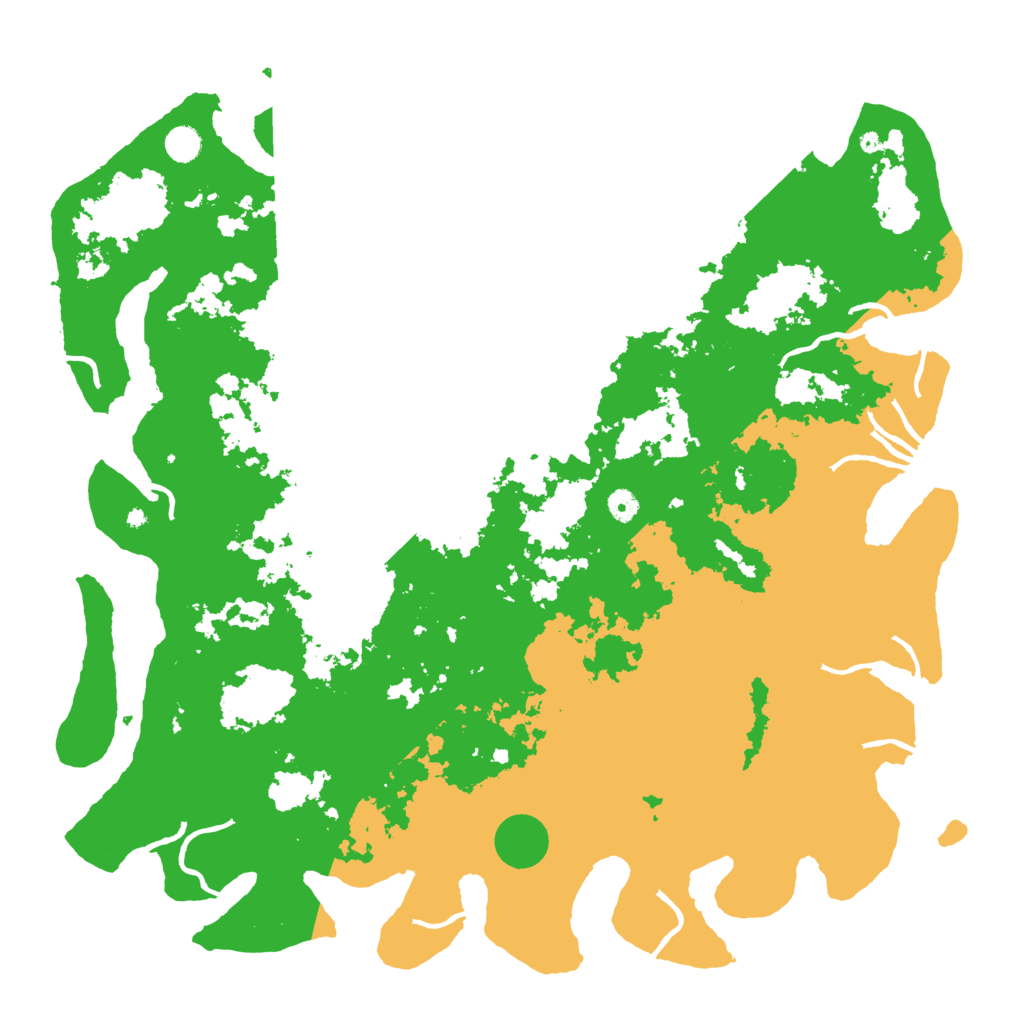 Biome Rust Map: Procedural Map, Size: 5000, Seed: 1855386015