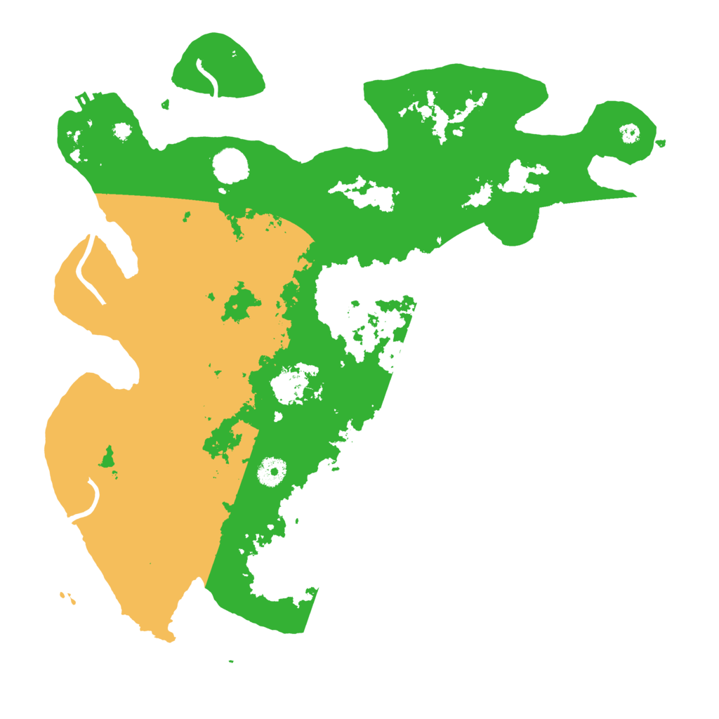 Biome Rust Map: Procedural Map, Size: 3750, Seed: 63383497
