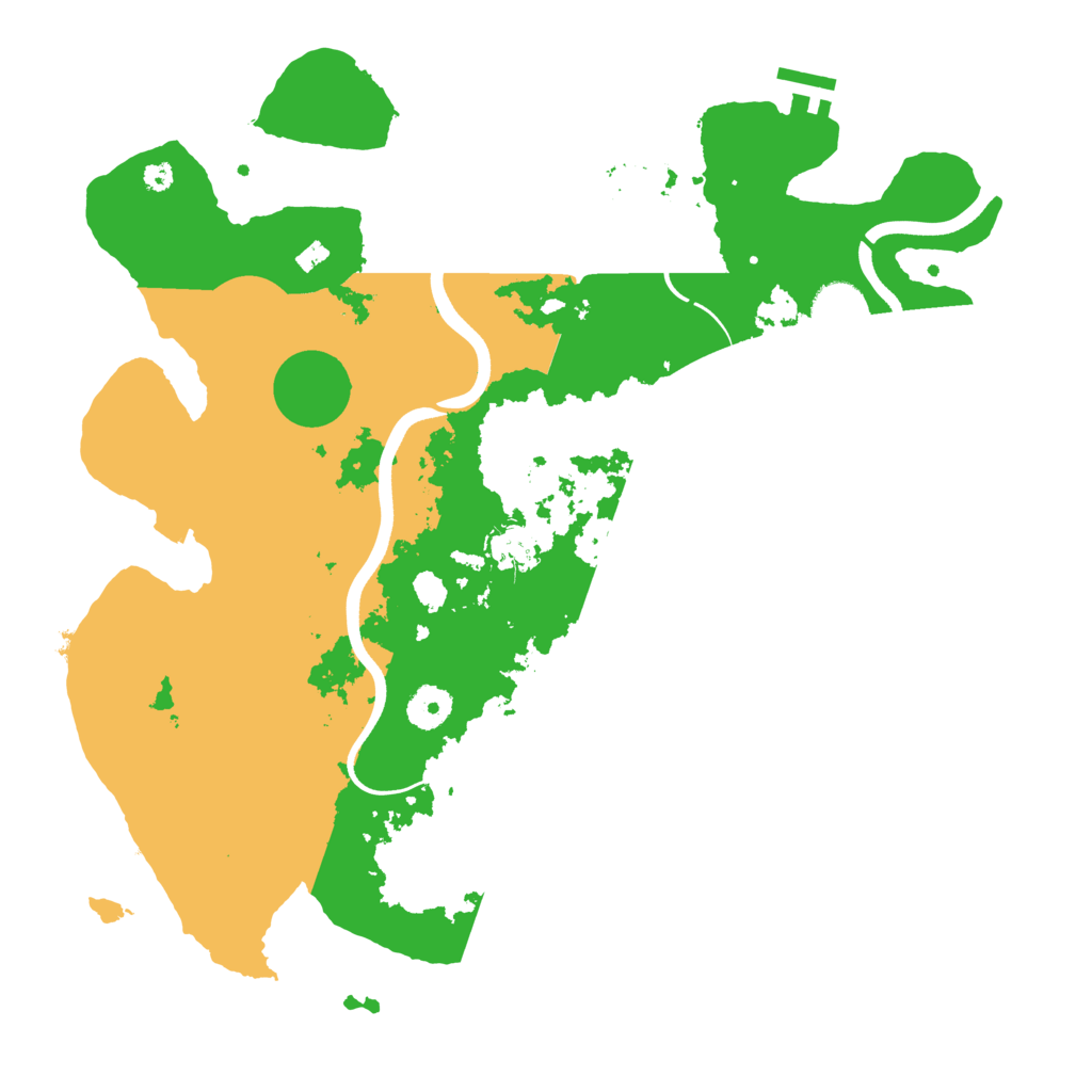 Biome Rust Map: Procedural Map, Size: 3750, Seed: 63383497