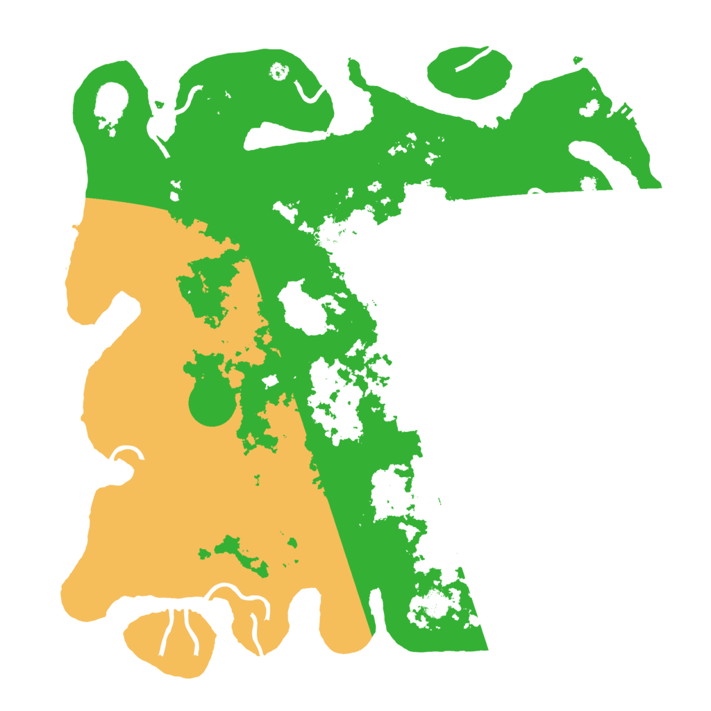 Biome Rust Map: Procedural Map, Size: 4000, Seed: 51289003