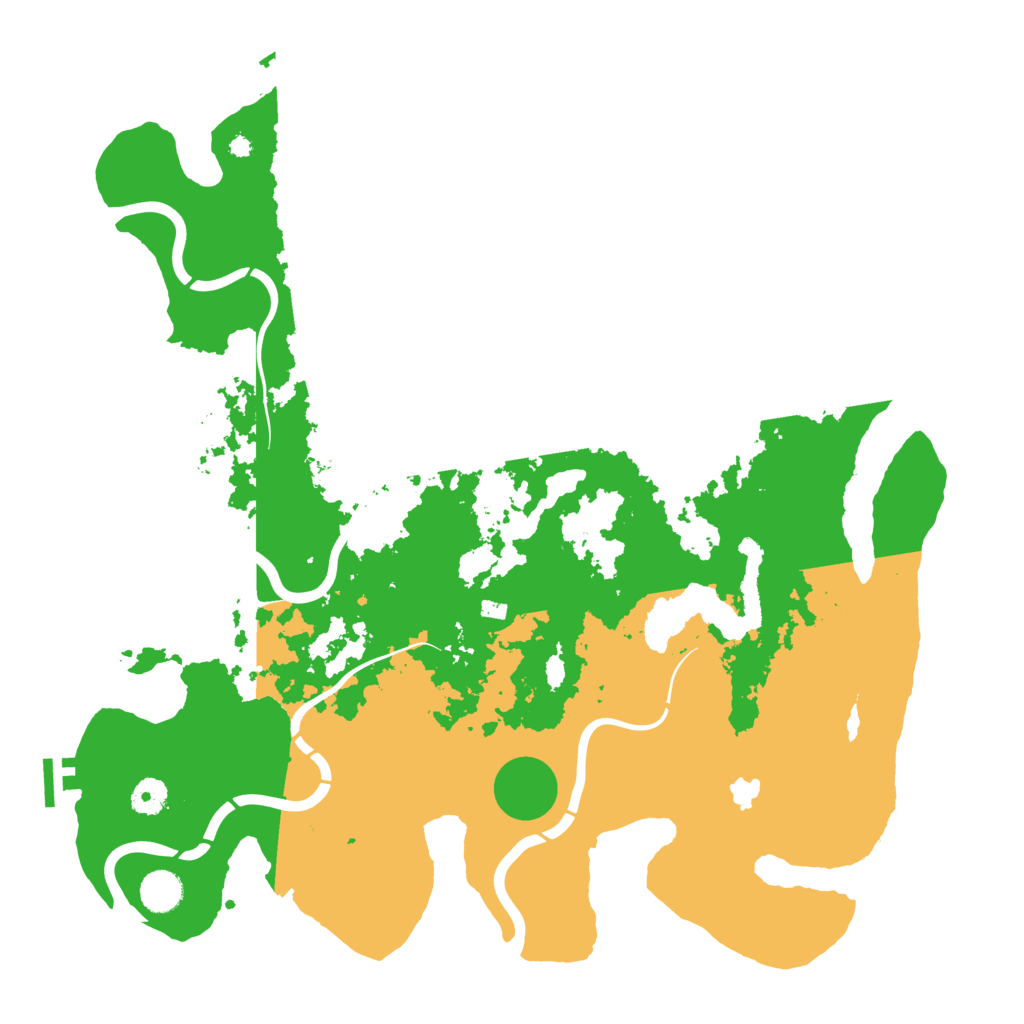 Biome Rust Map: Procedural Map, Size: 4250, Seed: 67515010