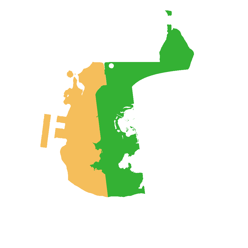 Biome Rust Map: Procedural Map, Size: 1500, Seed: 13088