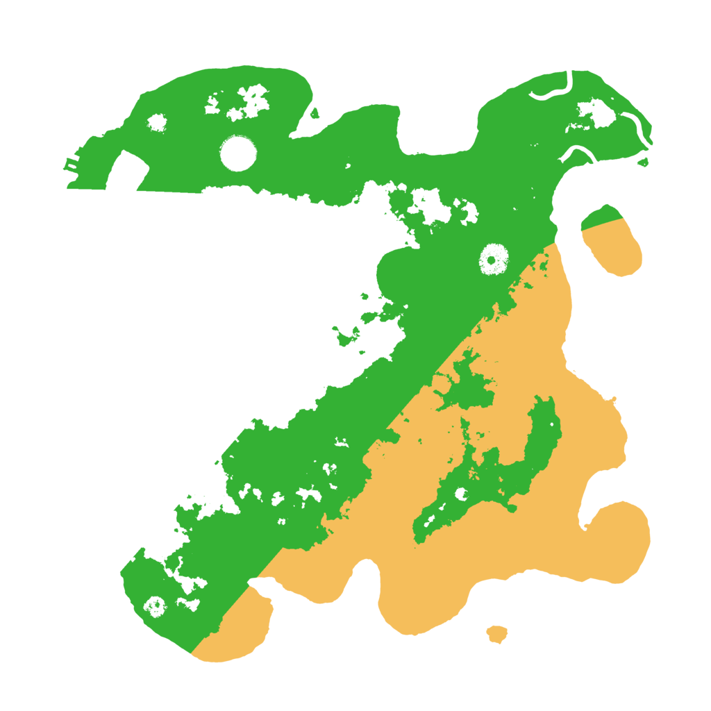 Biome Rust Map: Procedural Map, Size: 3500, Seed: 515762743