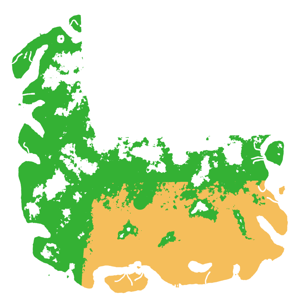 Biome Rust Map: Procedural Map, Size: 6000, Seed: 1733931533