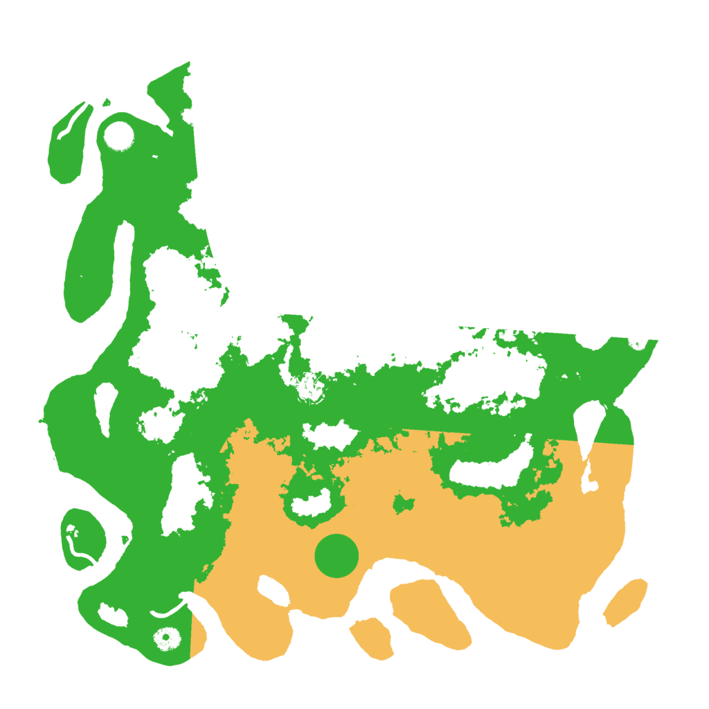 Biome Rust Map: Procedural Map, Size: 4250, Seed: 5076