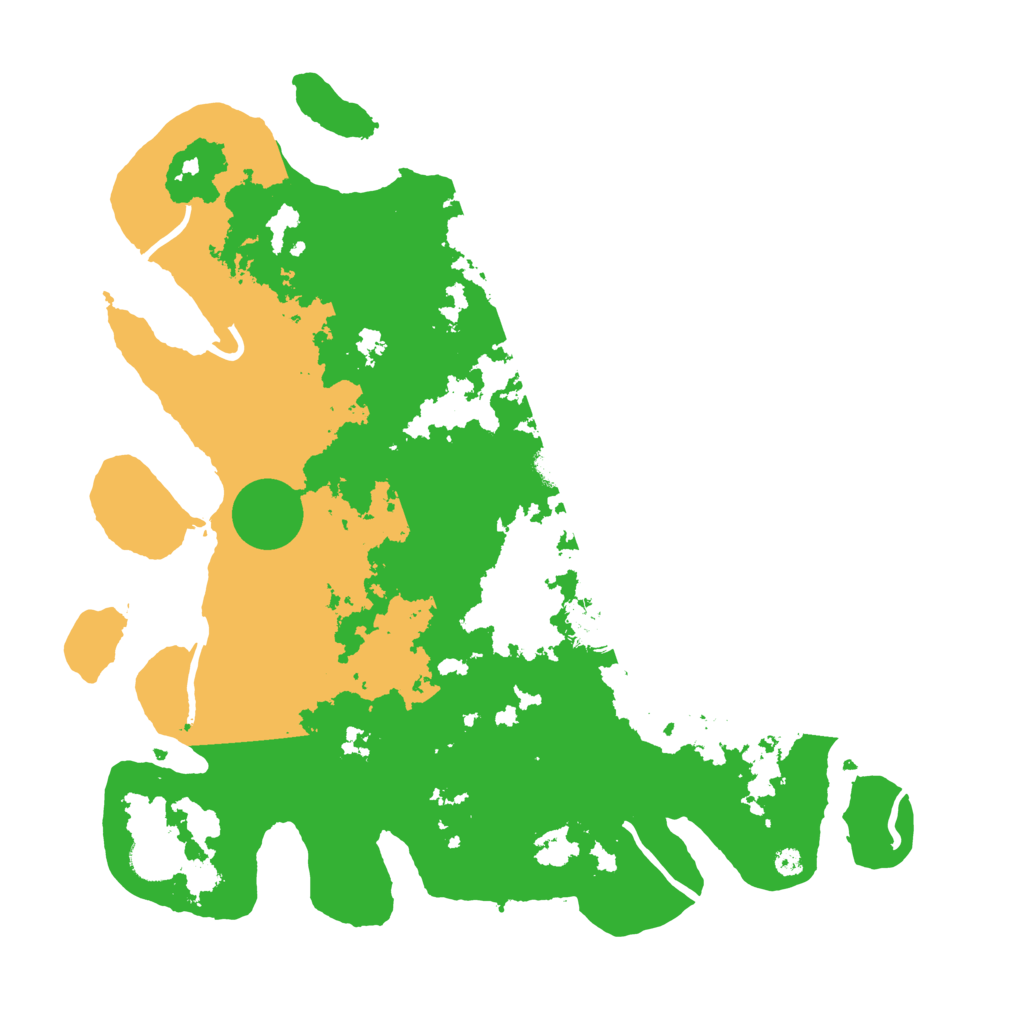 Biome Rust Map: Procedural Map, Size: 3800, Seed: 84893127