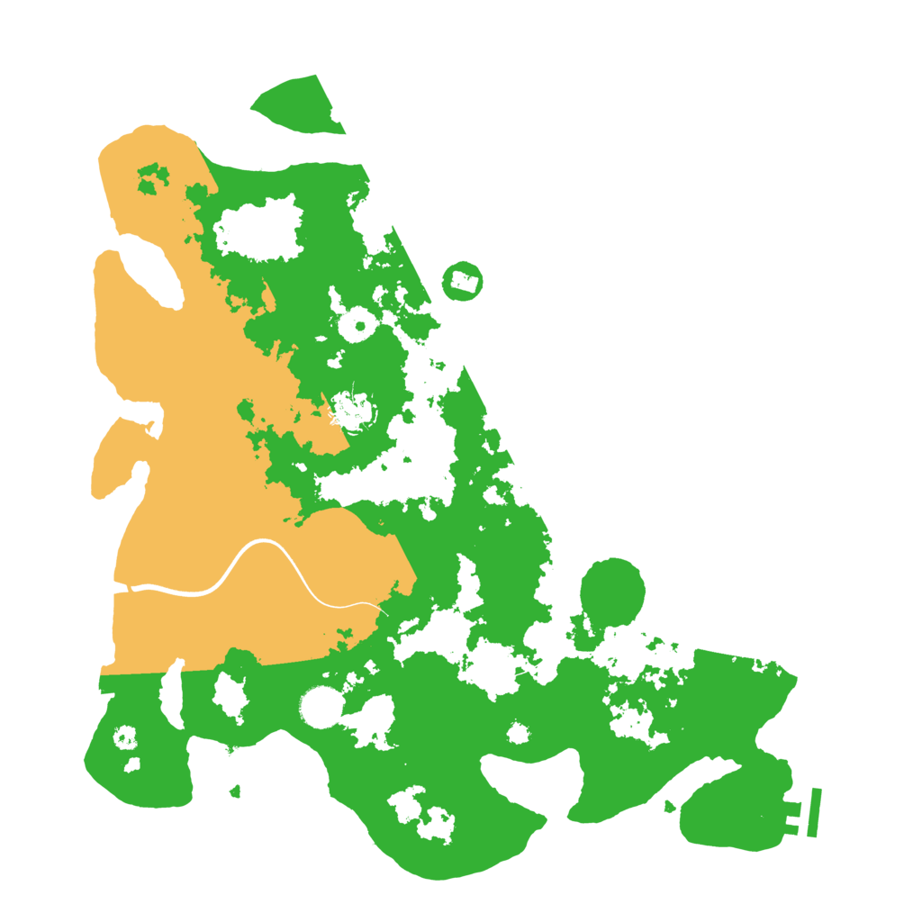 Biome Rust Map: Procedural Map, Size: 3800, Seed: 22060599
