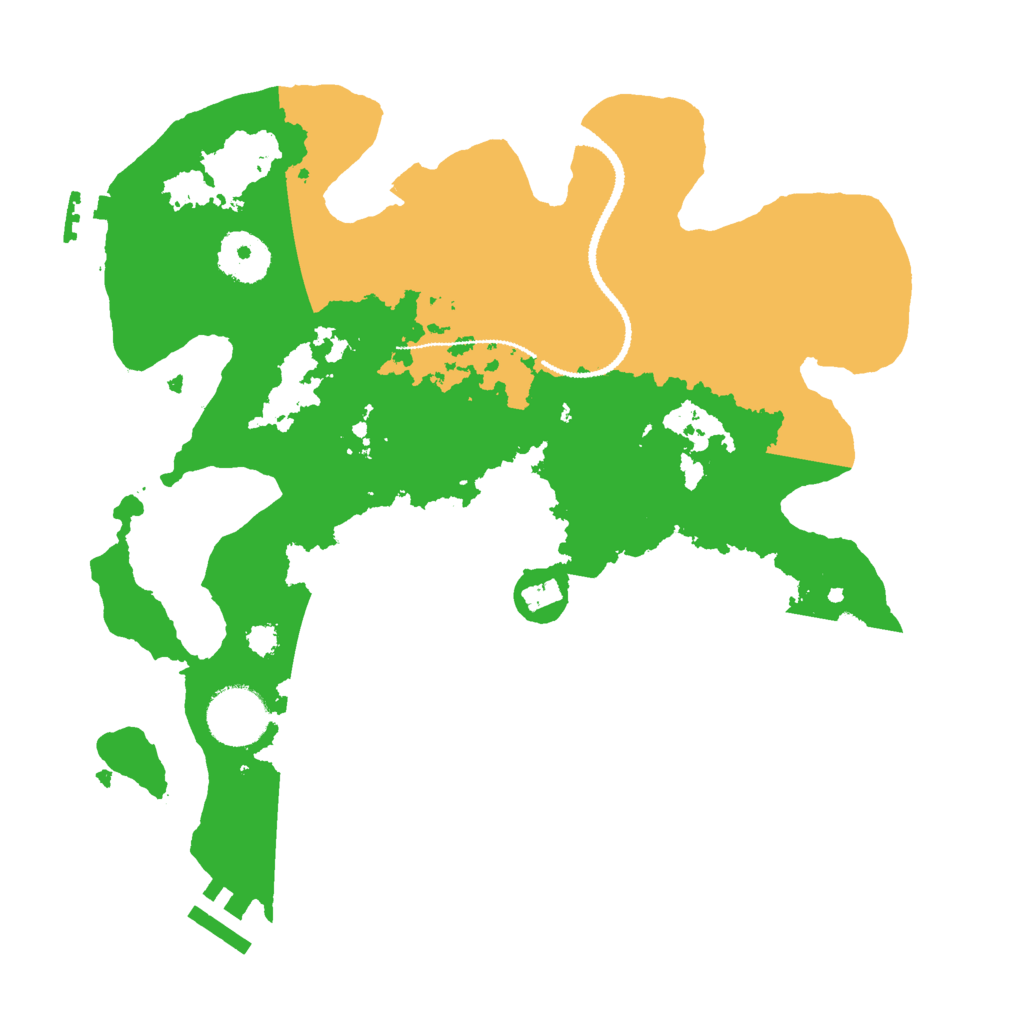 Biome Rust Map: Procedural Map, Size: 3000, Seed: 901