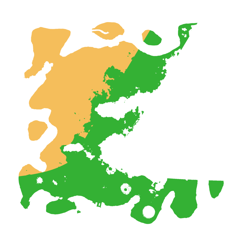Biome Rust Map: Procedural Map, Size: 3500, Seed: 338329729