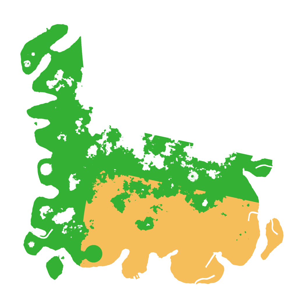 Biome Rust Map: Procedural Map, Size: 4500, Seed: 15649849