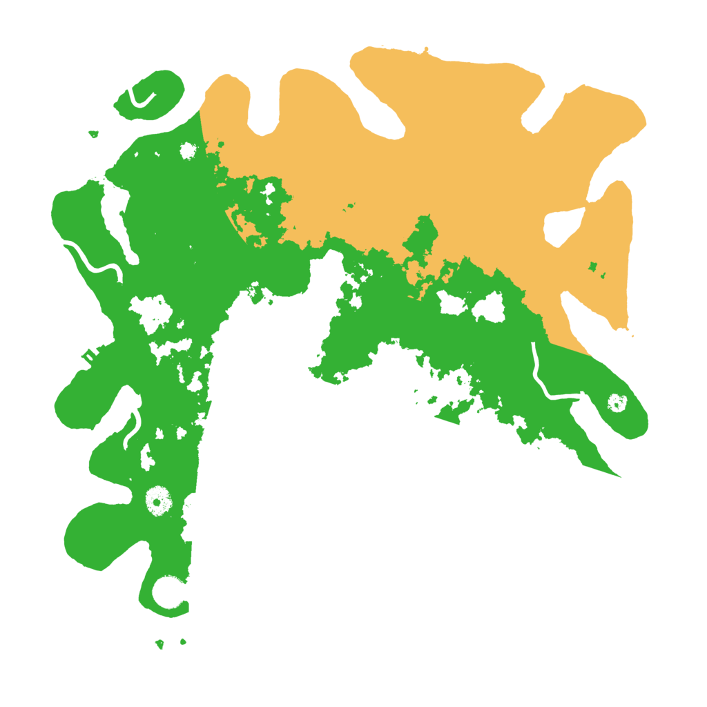 Biome Rust Map: Procedural Map, Size: 3850, Seed: 16821931