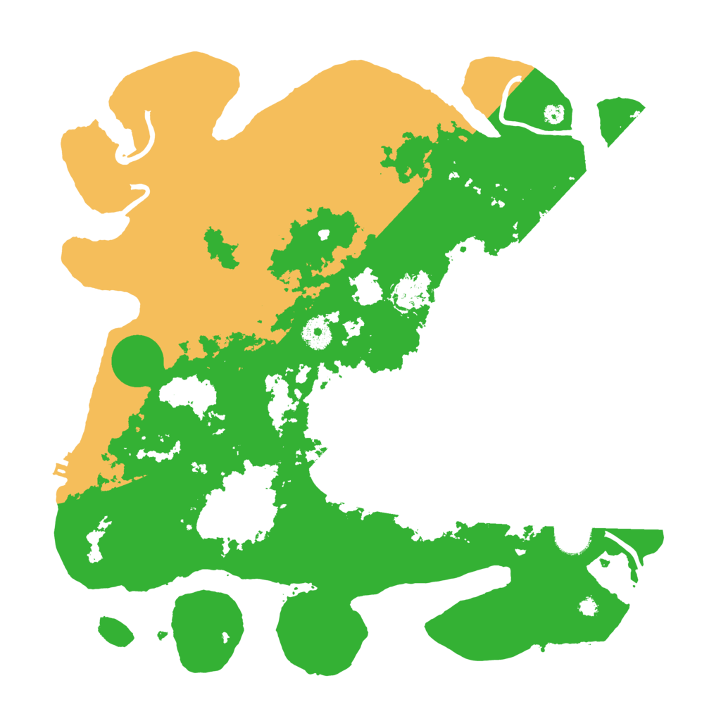 Biome Rust Map: Procedural Map, Size: 3650, Seed: 62145051
