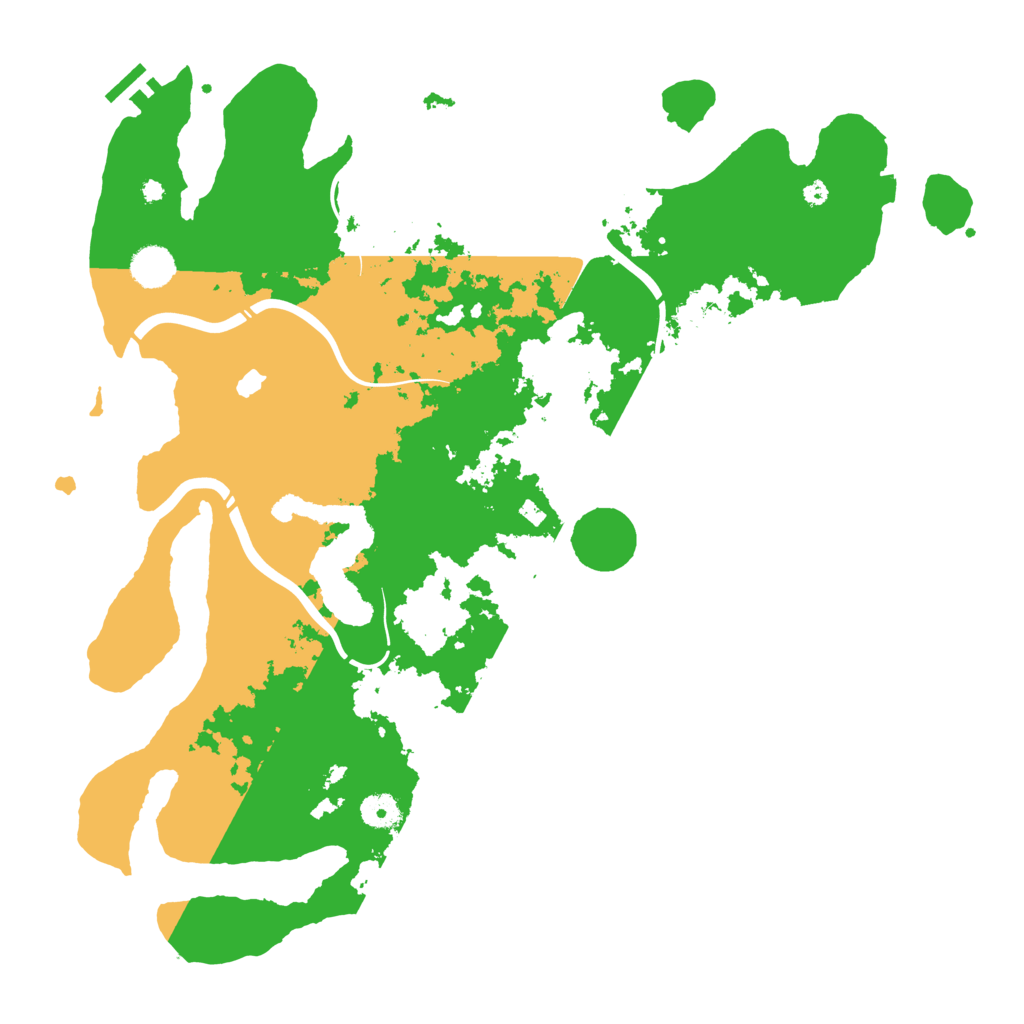 Biome Rust Map: Procedural Map, Size: 4250, Seed: 81696186