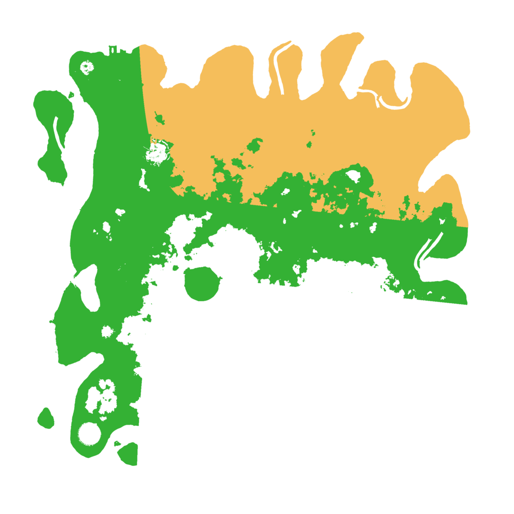 Biome Rust Map: Procedural Map, Size: 4000, Seed: 8694245