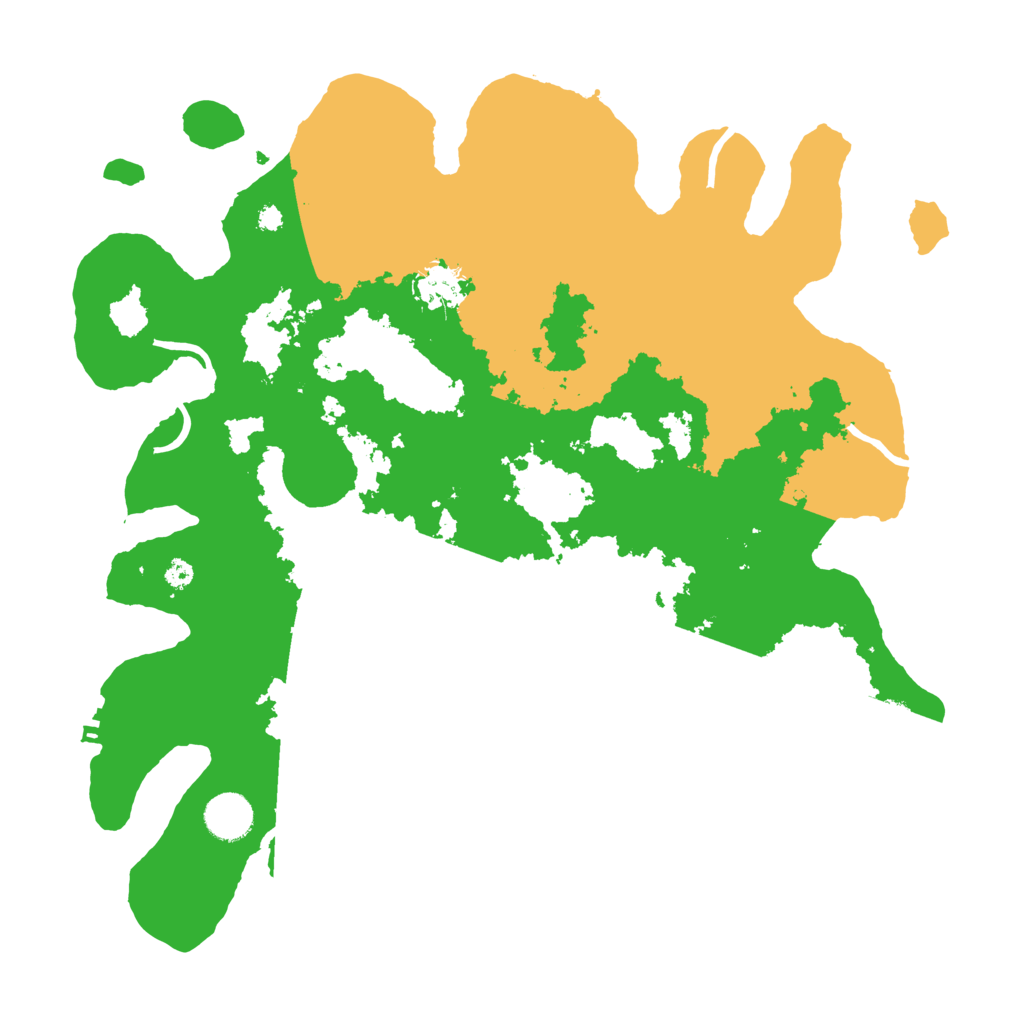 Biome Rust Map: Procedural Map, Size: 3750, Seed: 42412418