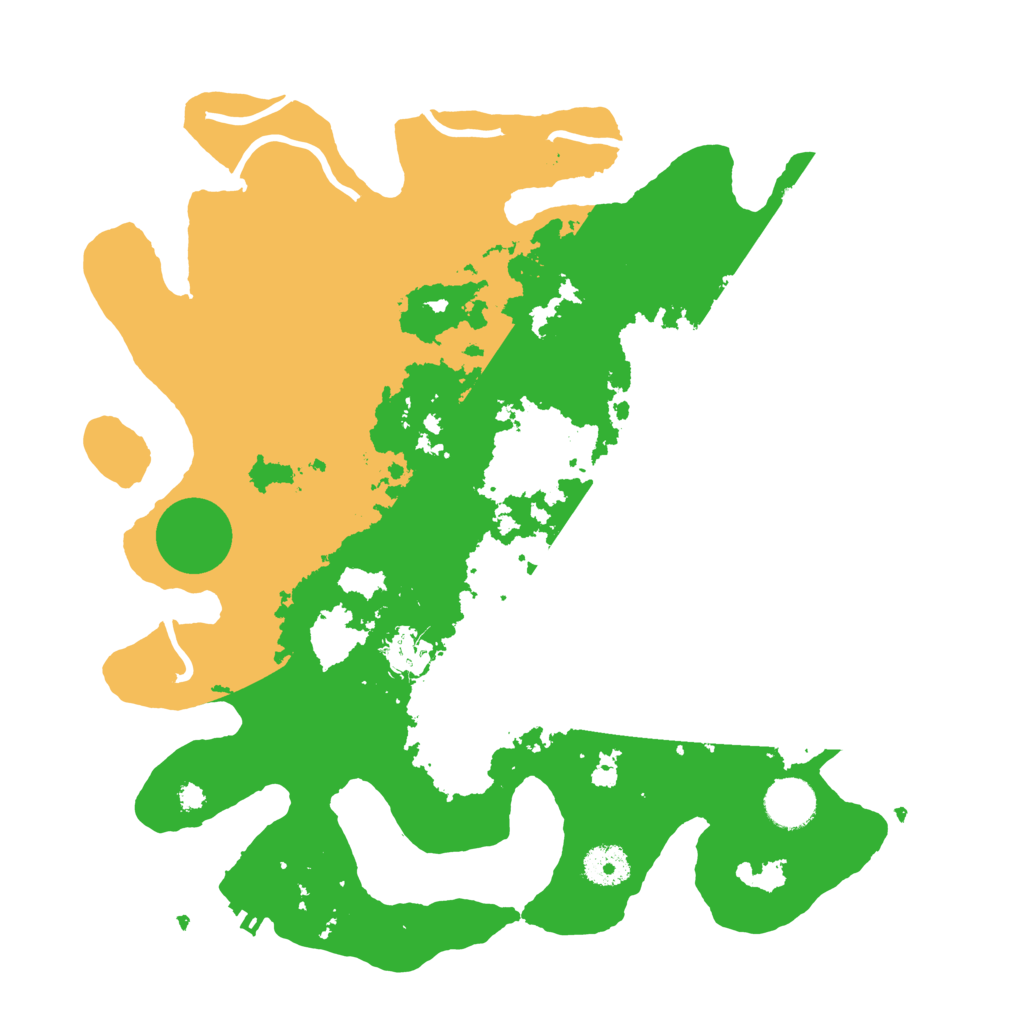 Biome Rust Map: Procedural Map, Size: 3550, Seed: 19535245