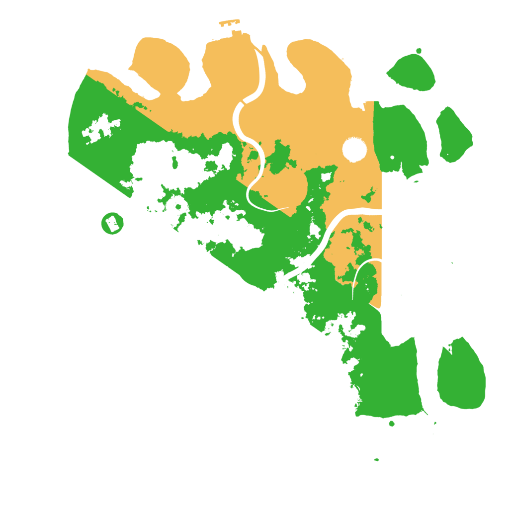 Biome Rust Map: Procedural Map, Size: 3750, Seed: 18699521