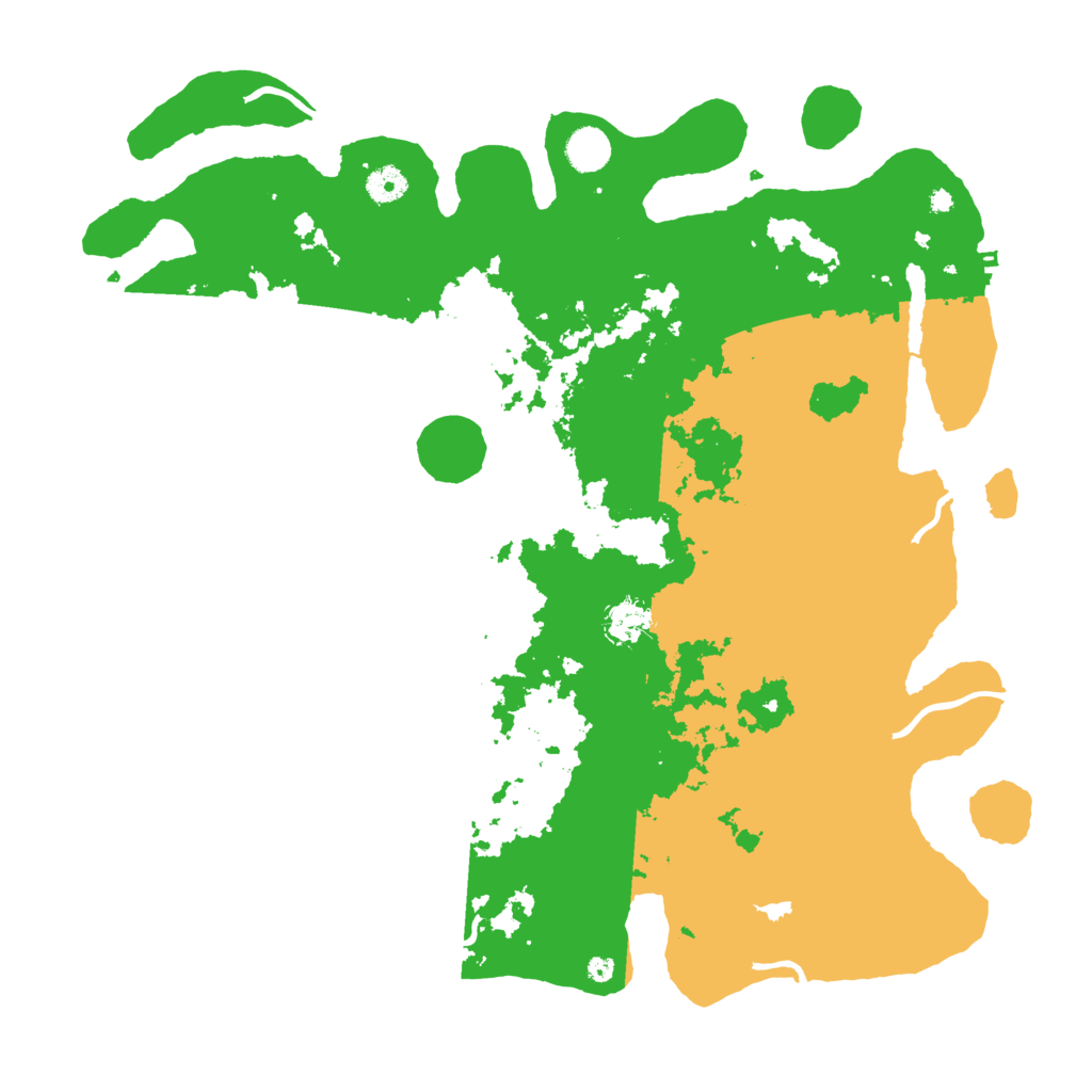 Biome Rust Map: Procedural Map, Size: 4300, Seed: 68161580