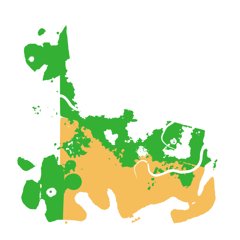 Biome Rust Map: Procedural Map, Size: 3850, Seed: 41930801