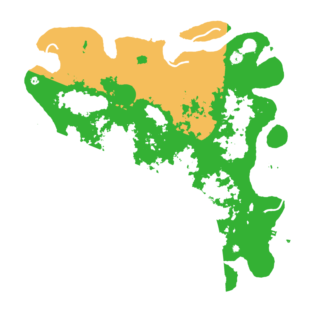 Biome Rust Map: Procedural Map, Size: 4000, Seed: 1597504422