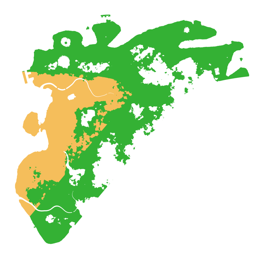 Biome Rust Map: Procedural Map, Size: 4250, Seed: 53065760