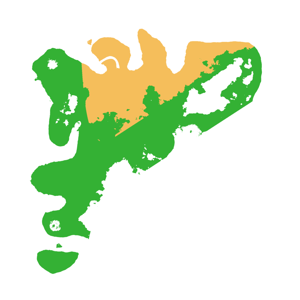 Biome Rust Map: Procedural Map, Size: 2800, Seed: 1544124402