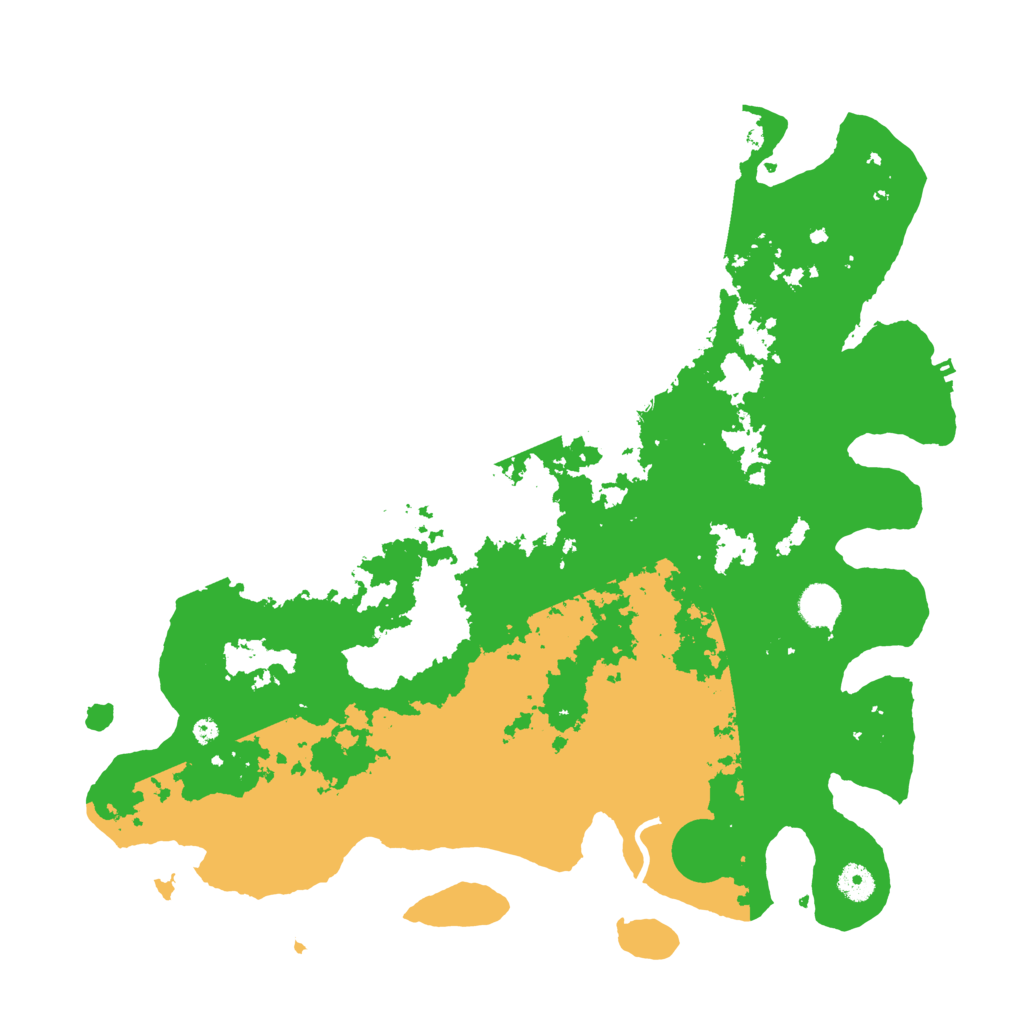 Biome Rust Map: Procedural Map, Size: 4250, Seed: 568592487