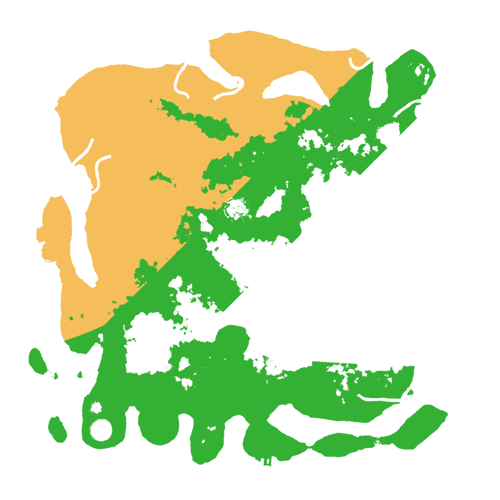 Biome Rust Map: Procedural Map, Size: 4000, Seed: 300000