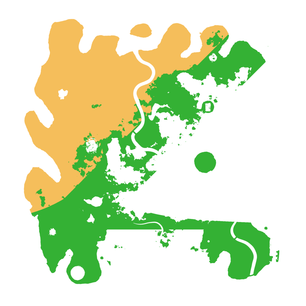 Biome Rust Map: Procedural Map, Size: 4000, Seed: 851322981