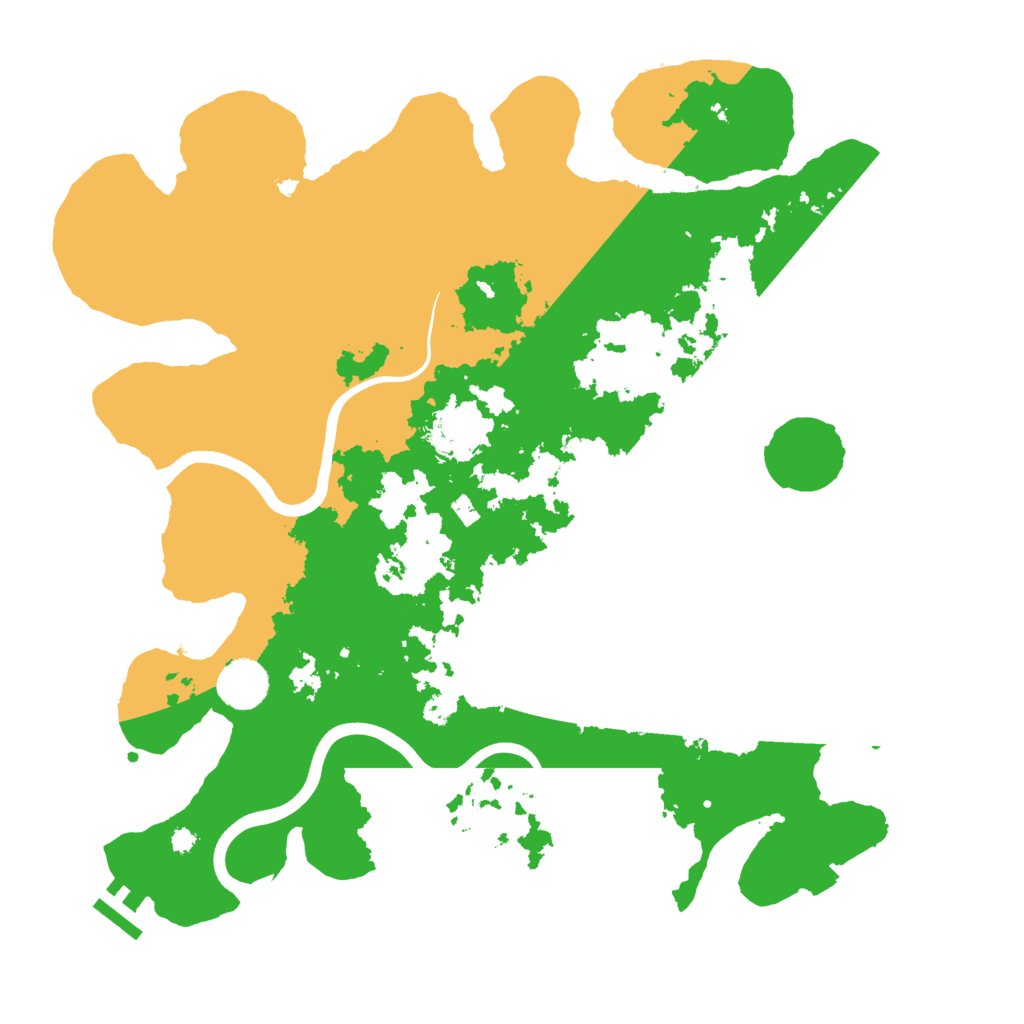 Biome Rust Map: Procedural Map, Size: 3750, Seed: 4390767
