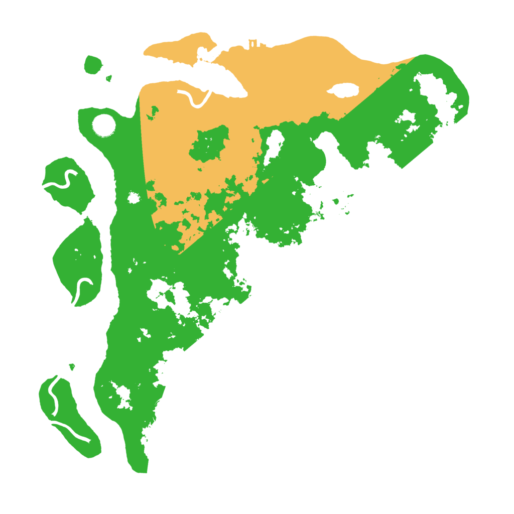 Biome Rust Map: Procedural Map, Size: 3950, Seed: 83666575