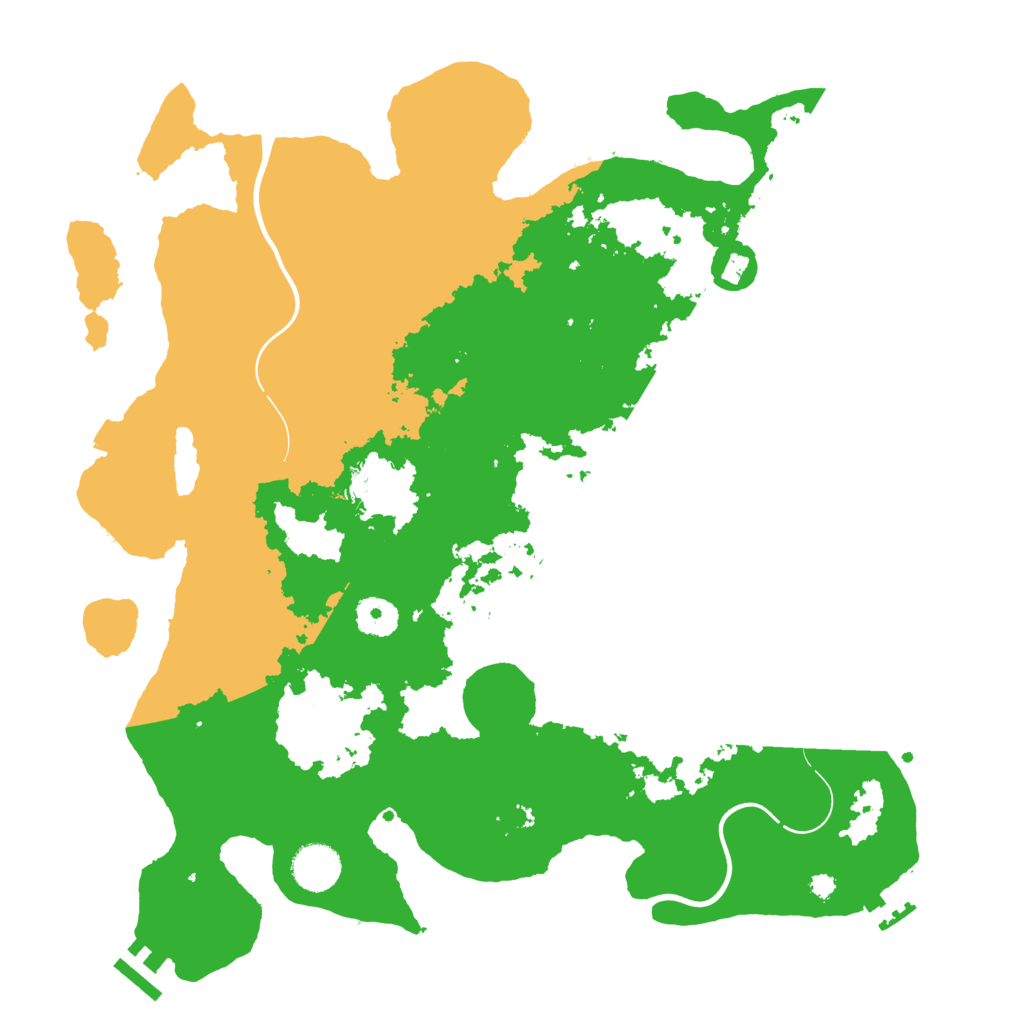 Biome Rust Map: Procedural Map, Size: 3750, Seed: 83413098