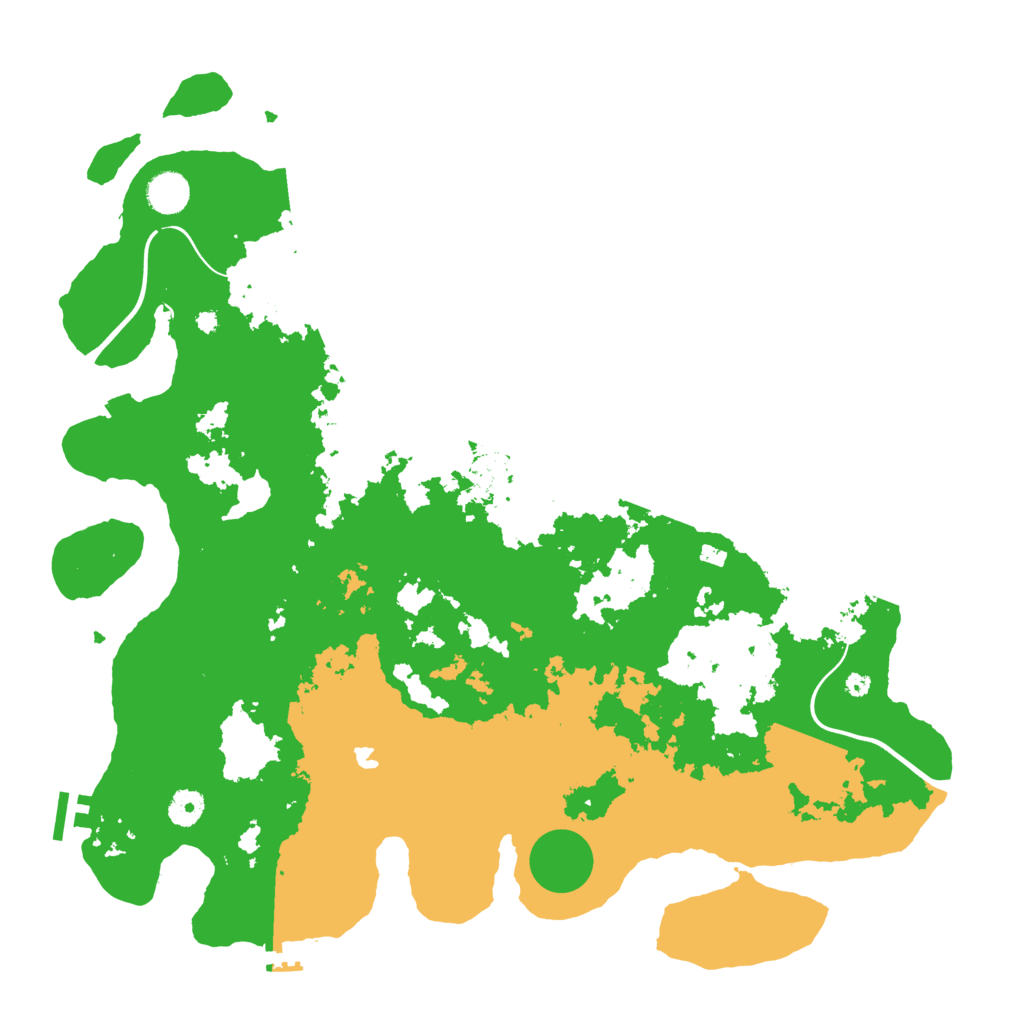 Biome Rust Map: Procedural Map, Size: 4250, Seed: 2589122