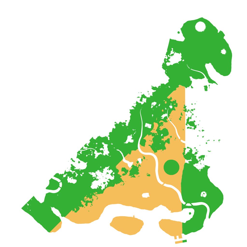 Biome Rust Map: Procedural Map, Size: 4250, Seed: 1467451