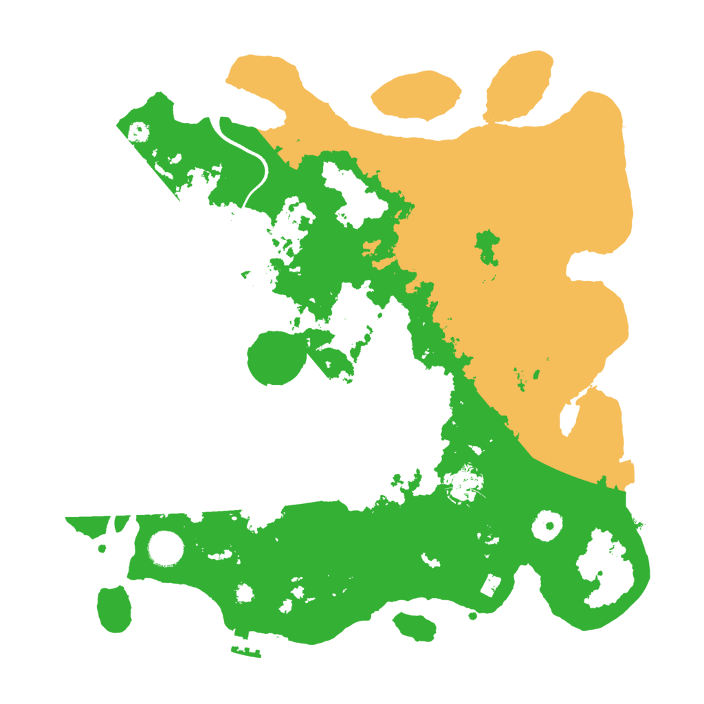 Biome Rust Map: Procedural Map, Size: 3500, Seed: 1982614440