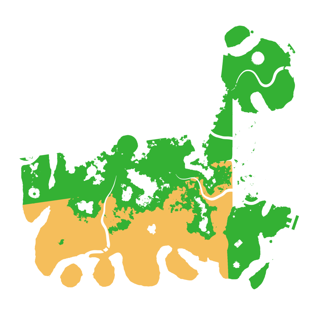Biome Rust Map: Procedural Map, Size: 4250, Seed: 28410537
