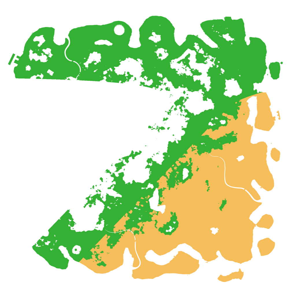 Biome Rust Map: Procedural Map, Size: 5000, Seed: 769832655
