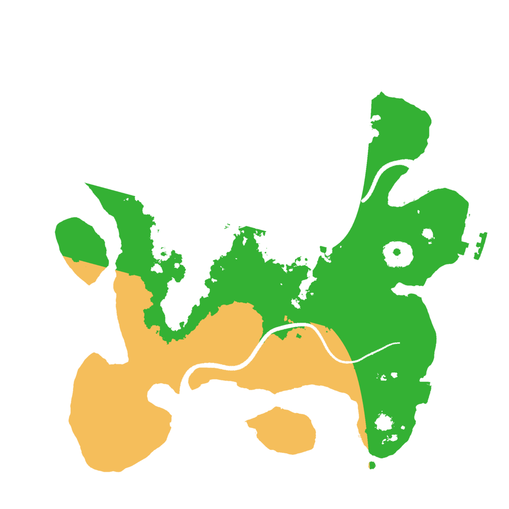 Biome Rust Map: Procedural Map, Size: 2700, Seed: 868929939