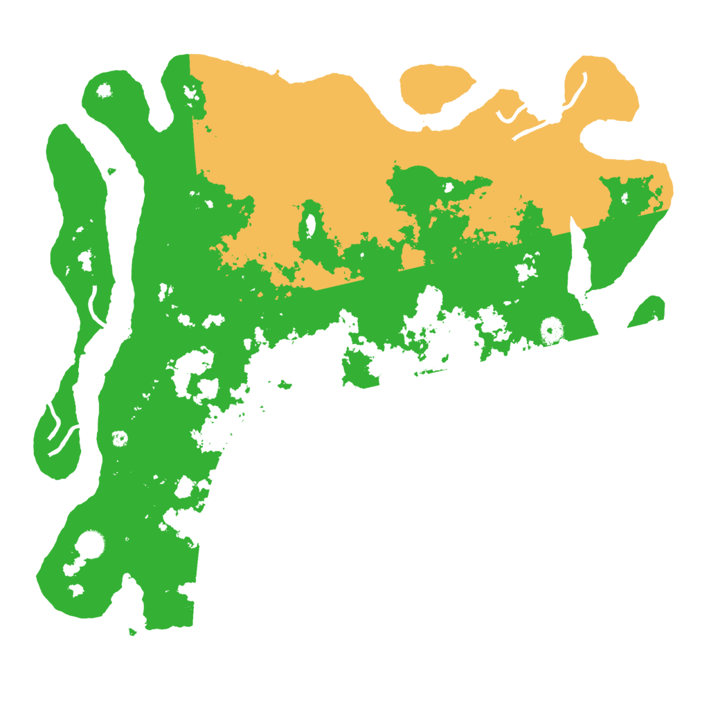 Biome Rust Map: Procedural Map, Size: 4500, Seed: 373861