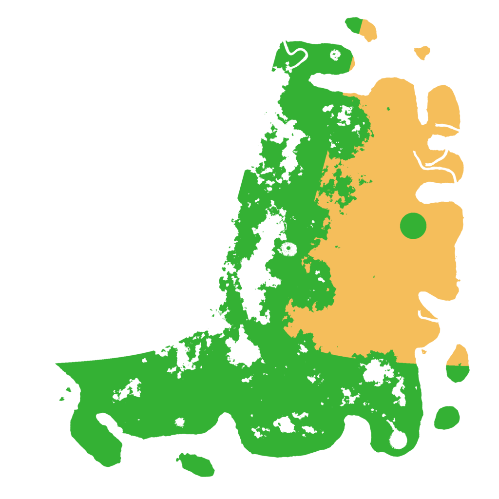 Biome Rust Map: Procedural Map, Size: 5000, Seed: 1926314670