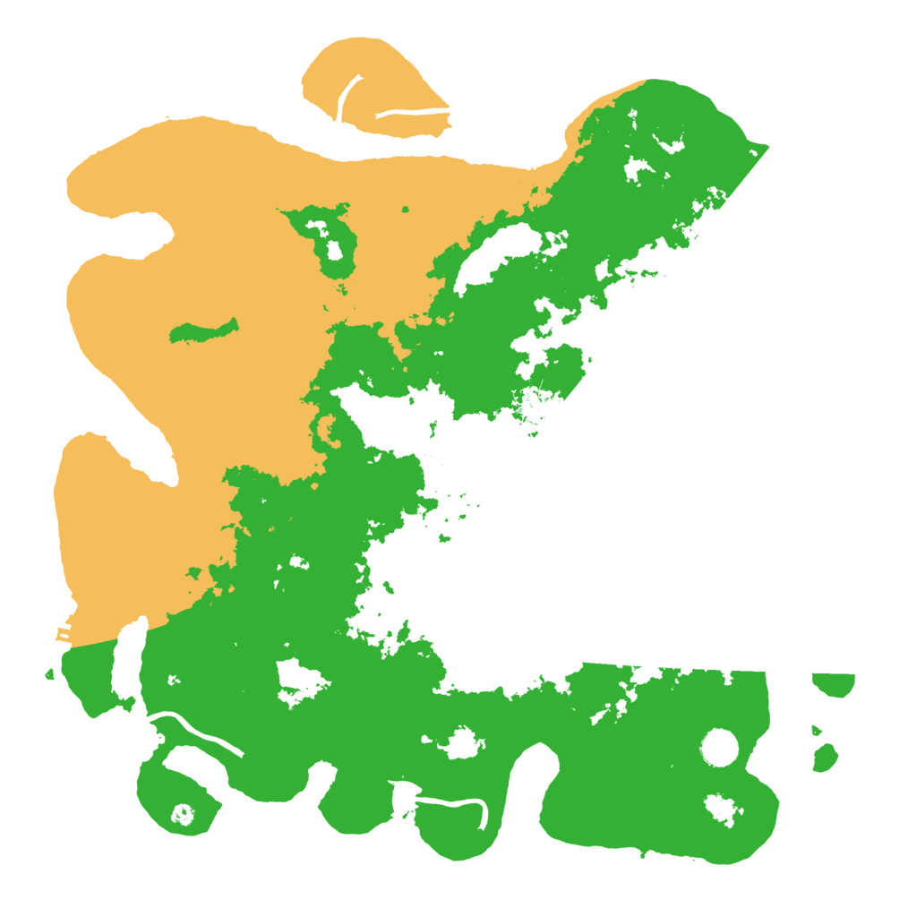 Biome Rust Map: Procedural Map, Size: 4300, Seed: 53327187