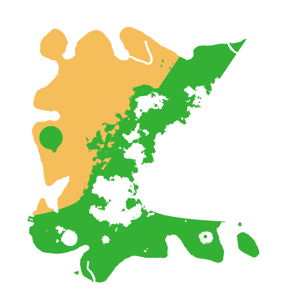 Biome Rust Map: Procedural Map, Size: 3450, Seed: 98373745