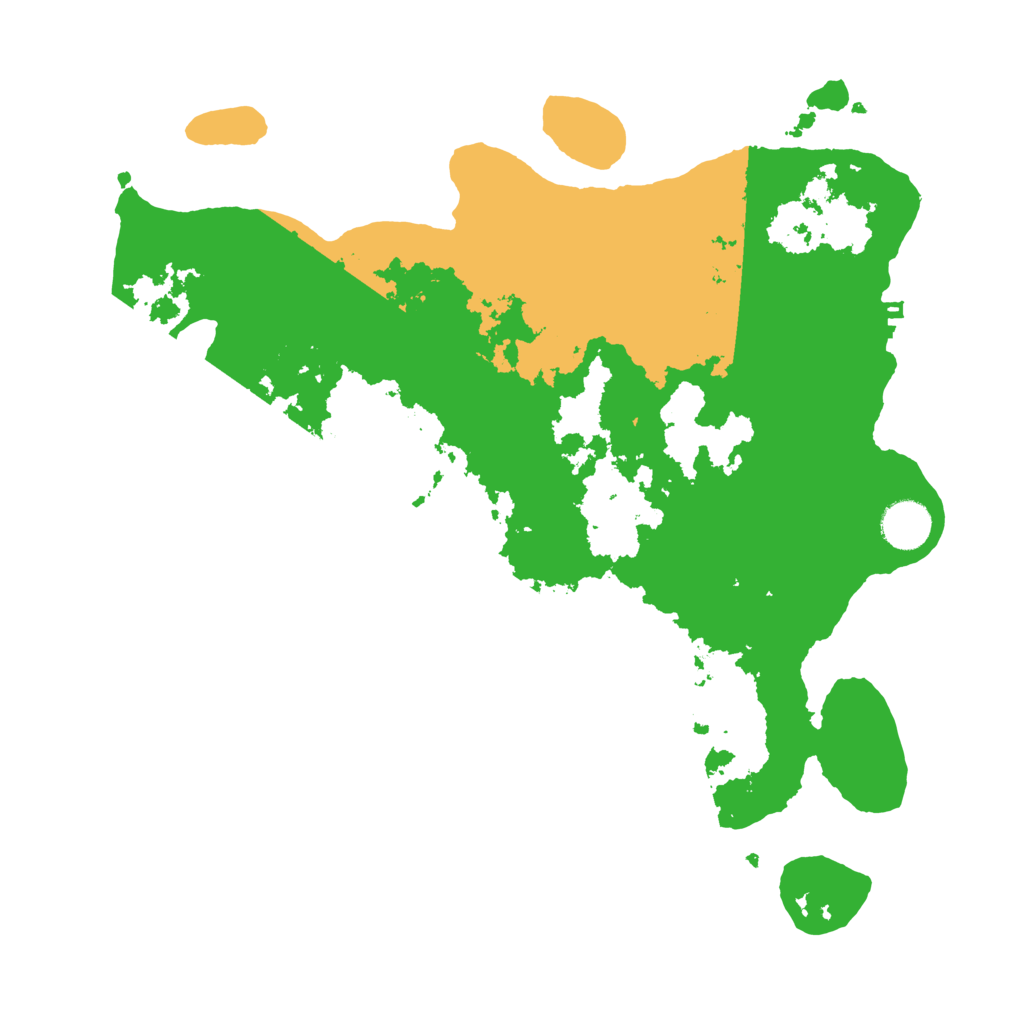 Biome Rust Map: Procedural Map, Size: 3650, Seed: 16538964