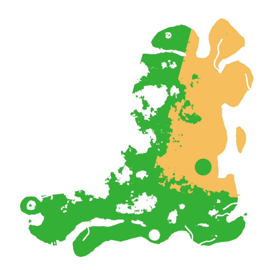 Biome Rust Map: Procedural Map, Size: 4250, Seed: 46571561