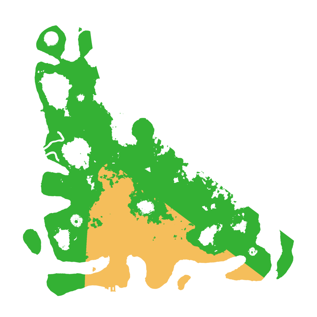 Biome Rust Map: Procedural Map, Size: 3950, Seed: 39873541