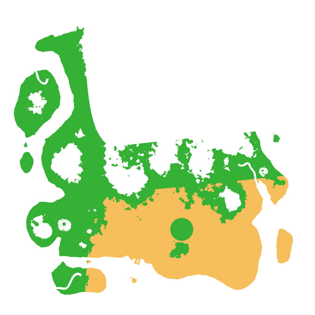 Biome Rust Map: Procedural Map, Size: 3650, Seed: 63185377