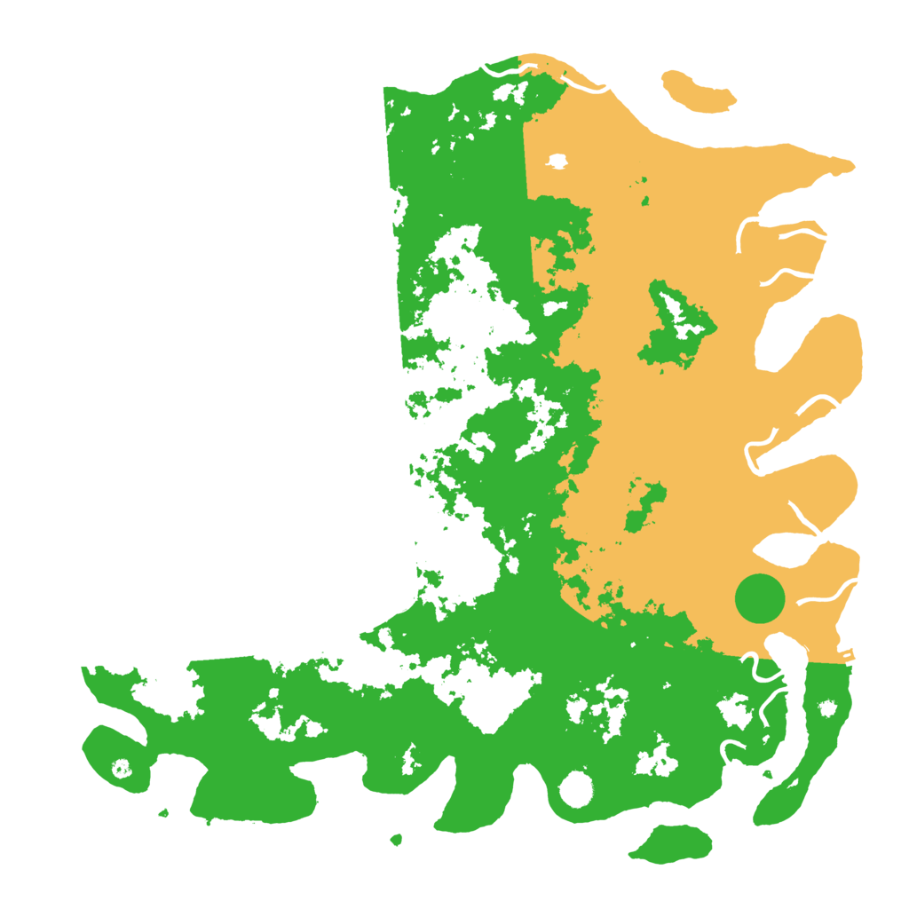 Biome Rust Map: Procedural Map, Size: 4800, Seed: 1101178697