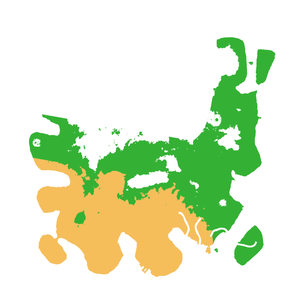 Biome Rust Map: Procedural Map, Size: 3750, Seed: 68738586