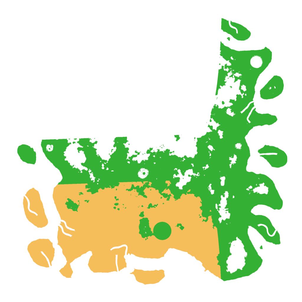 Biome Rust Map: Procedural Map, Size: 4400, Seed: 87801533